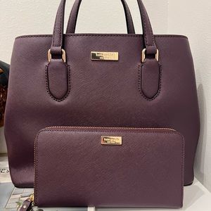 Matching Kate Spade wallet and purse.